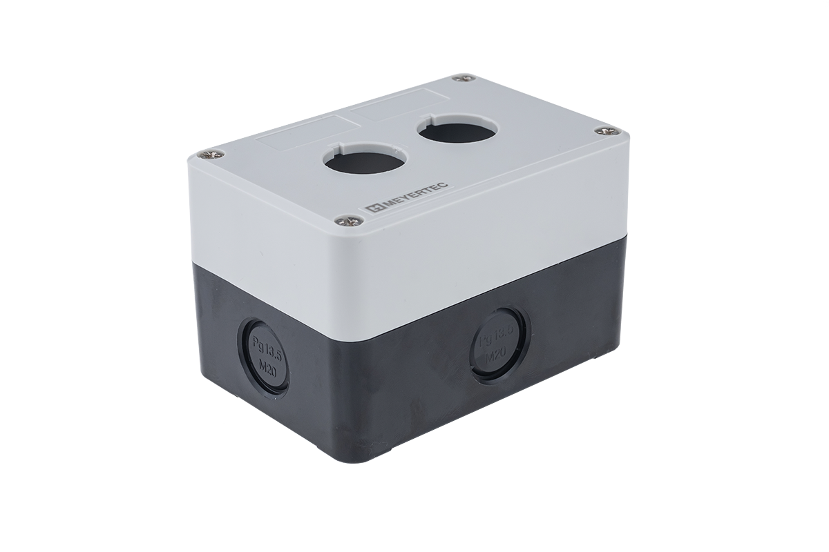 Корпус пластиковый, 2 места, серый